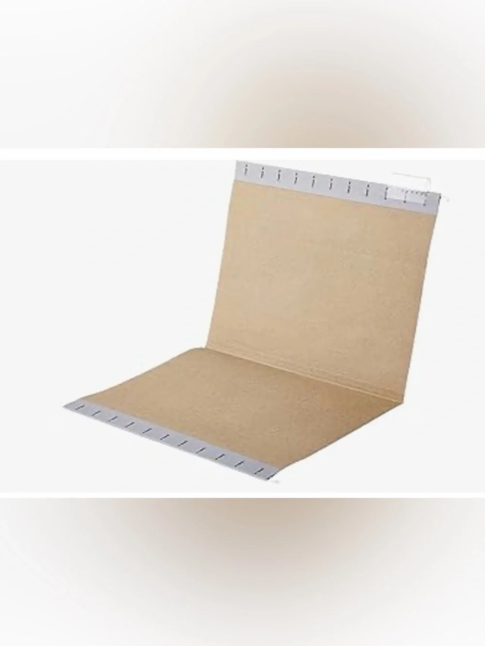 New grey file hanging folders